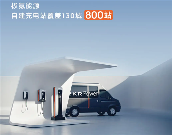 极氪能源自建充电站突破800大关！第三方充电桩高达55万 