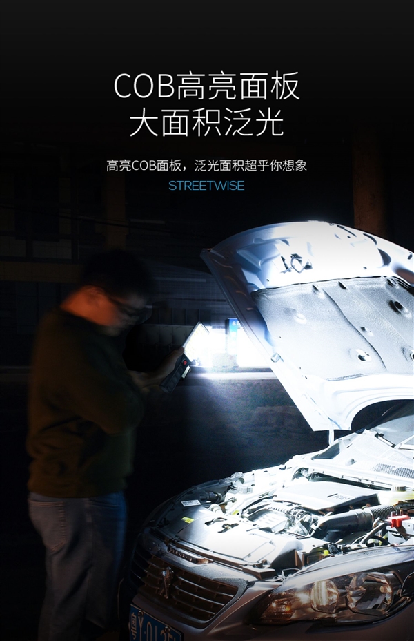 免费试用30天!800mAh充电强光手电:9.9元狂促