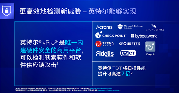 Intel 13代酷睿vPro发布:安全攻击减少70%、比三年前提速2.8倍