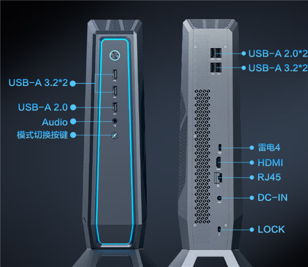4.5L超mini 机械革命极光S游戏主机5999元：16核i9+满血RTX 4060