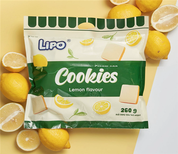 越南大牌:Lipo柠檬味面包干8.9元/包抄底