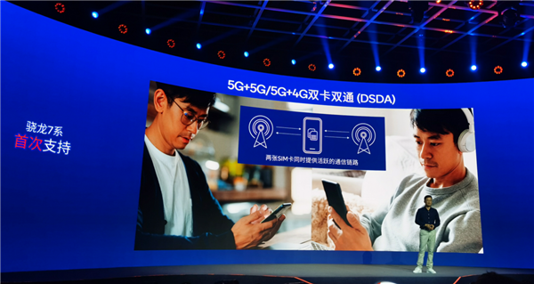 第二代骁龙7+首次支持双5G双卡双通:5.5Gbps网速、Wi-Fi翻倍