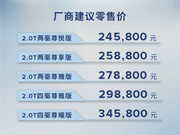 全系2.0T+8AT比BBA香多了!新款林肯冒险家上市:24.58万起