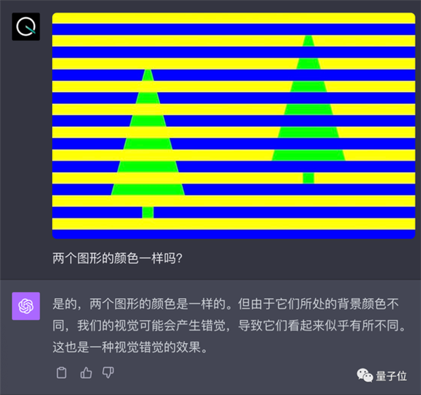 大跌眼镜！GPT-4V错觉挑战实录：该错的没错 不该错的反而错了