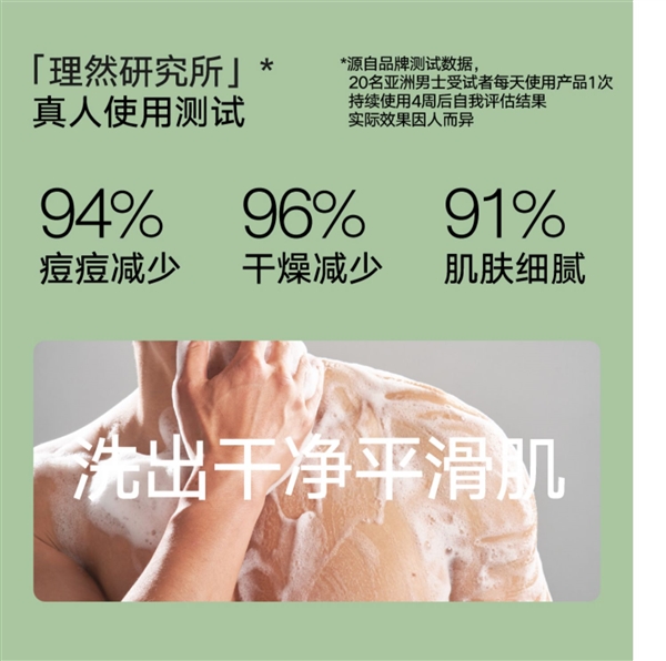 B站投资 网红爆款:理然男士沐浴露29.9元狂促