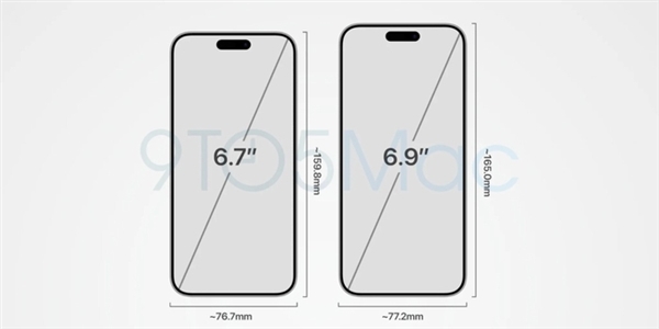 iPhone 16系列前瞻：尺寸全都变了 升级幅度较大