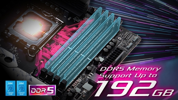 大容量DDR5时代来临 华擎主板升级:一次插满192GB内存