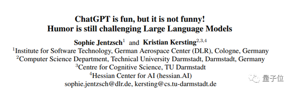 ChatGPT只讲这25个笑话！有90%重复 网友：幽默是人类最后的尊严