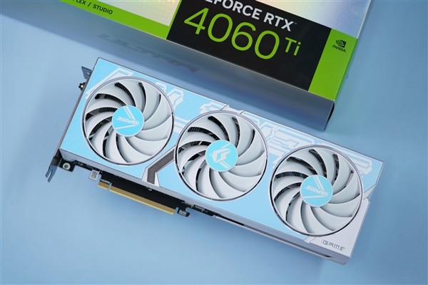 高颜值波普风！七彩虹RTX 4060 Ti Ultra W OC显卡图赏