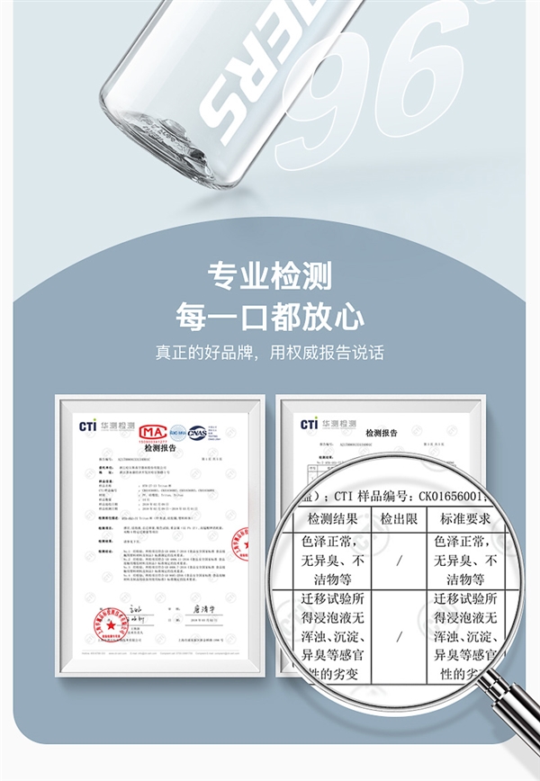 一键开盖 耐热抗摔:哈尔斯Tritan材质单手开盖水杯15.9元发车