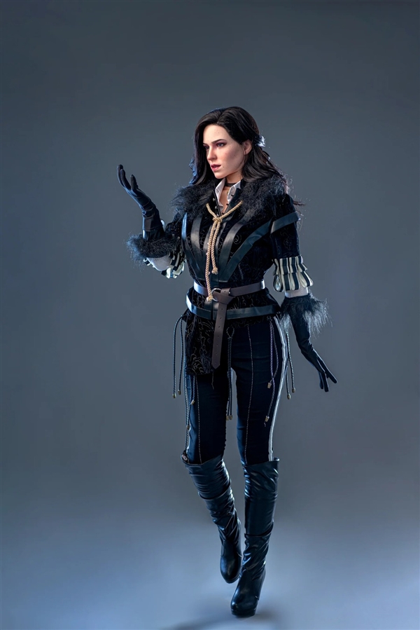 《巫师3》叶奈法玩偶推出:真人尺寸 能替换服饰