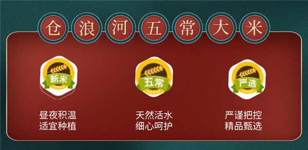 有灵魂的米饭:仓浪河东北黑龙江五常大米稻花香5kg 37.9元大促
