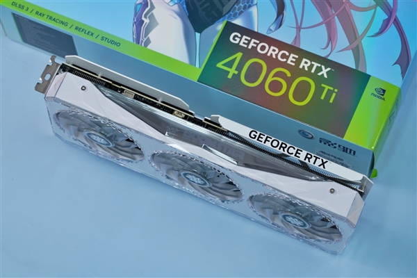 纯白千层镜！影驰RTX 4060 Ti 8GB星曜OC图赏