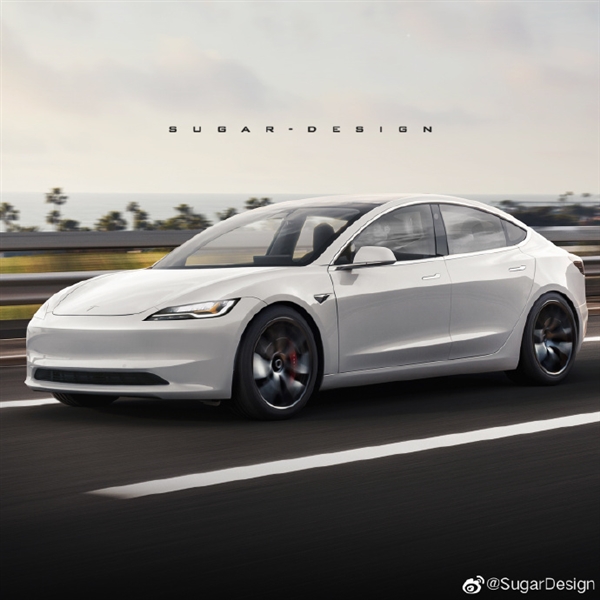 销量又该暴涨 大神绘制新款特斯拉Model 3:有豪车味了