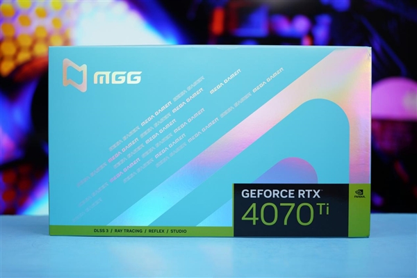 罕见5风扇设计!铭瑄RTX 4070 Ti MGG OC12G显卡图赏