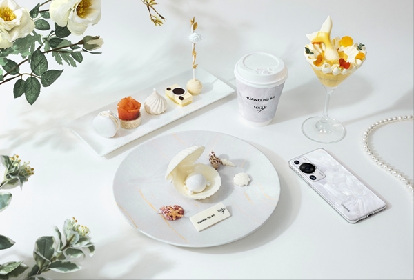 美翻了!华为P60系列与Vogue Café联合推出:快来打卡洛可可白主题下午茶套餐