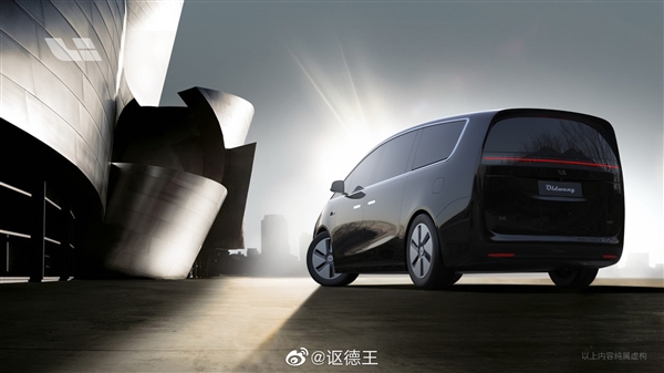 博主自制理想纯电MPV效果图 李想:和实车比能打60分了