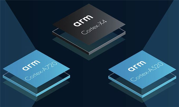 ARM发布Corte-X4/A720/520 CPU架构:淘汰32位、首次14核 功耗大降40%