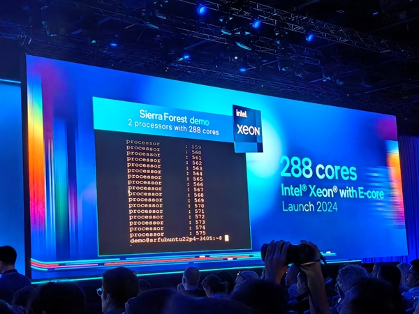 Intel AI软硬秀肌肉：酷睿Ultra发布时间官宣！明年更有288核心 