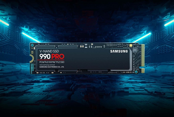 三星990 Pro 4TB SSD现已开卖：2518元 可兼容PS5