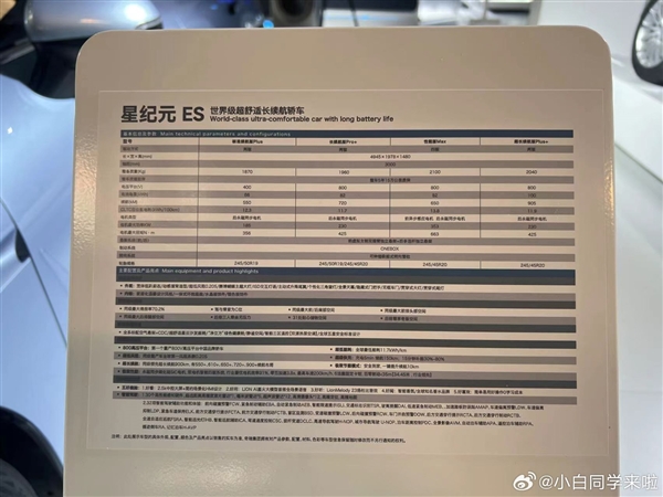 最远能跑905公里 奇瑞高端纯电轿车星纪元ES盲定开启：26-36万