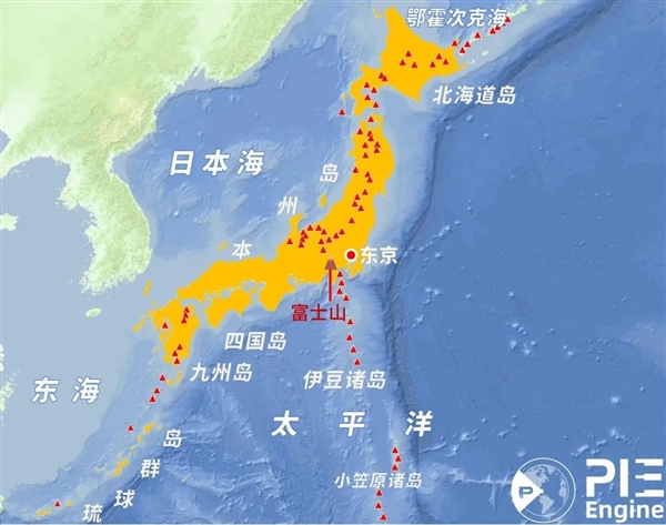 日本火山一周喷发四次:富士山会不会也?