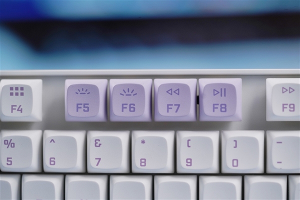高颜值87键!影驰Keychron K8 Pro星曜娘联名键盘图赏