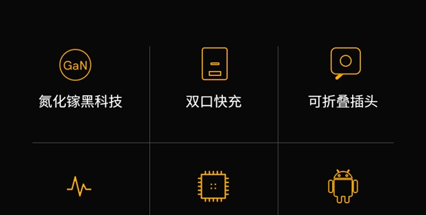 40W+GAN+双口!QCY氮化镓充电头29.9元大促