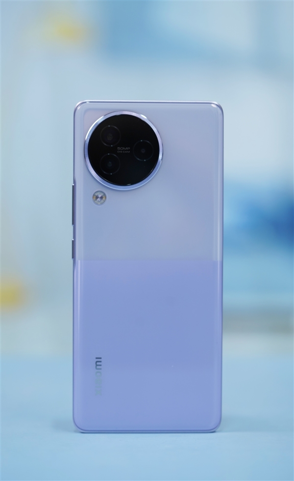 绝美双拼色+仿生双眸!小米Civi 3玫瑰紫图赏
