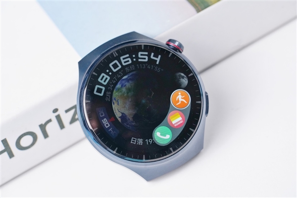 业界首款支持高血糖!华为WATCH 4 Pro蔚蓝地球图赏