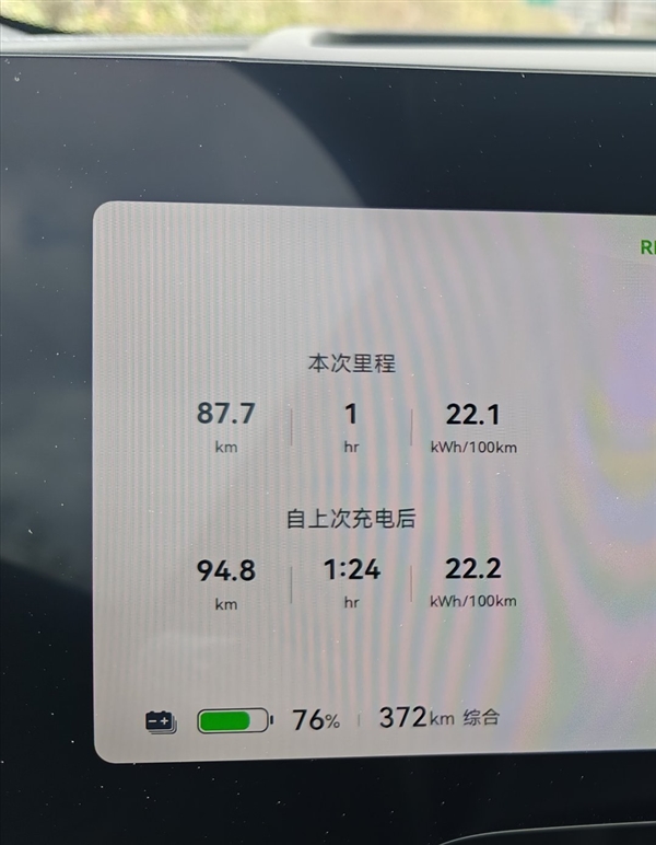 博主称5.2米问界M9比4.8米纯电SUV能耗还低：平均时速87.7km能耗仅22.1kWh
