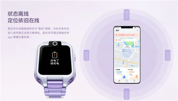 寒假家长如何守护人类幼崽安全：华为儿童手表离线能定位 选它准没错