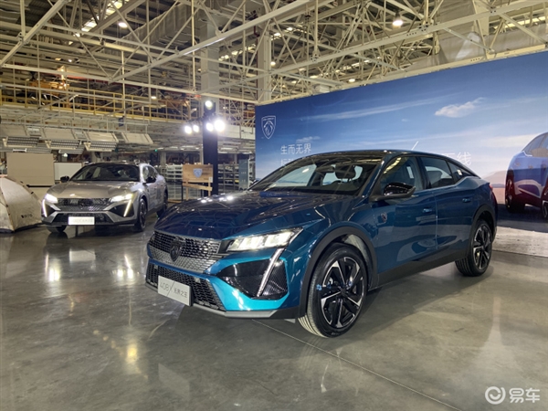 凡尔赛堂兄弟 东风标致408X下线：合资同级最帅跨界车！