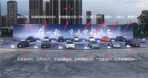 格局大了！比亚迪第500万辆新能源车下线：门口摆满中国车