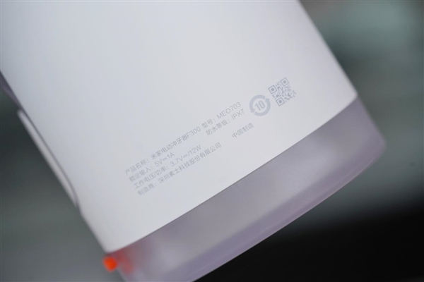 1400次/分钟高频脉冲水柱洁牙!米家电动冲牙器F300图赏
