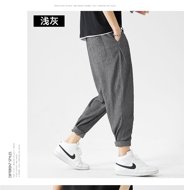 夏季必备:GLM夏季薄款七分/九分/长裤34.9元新低抄底