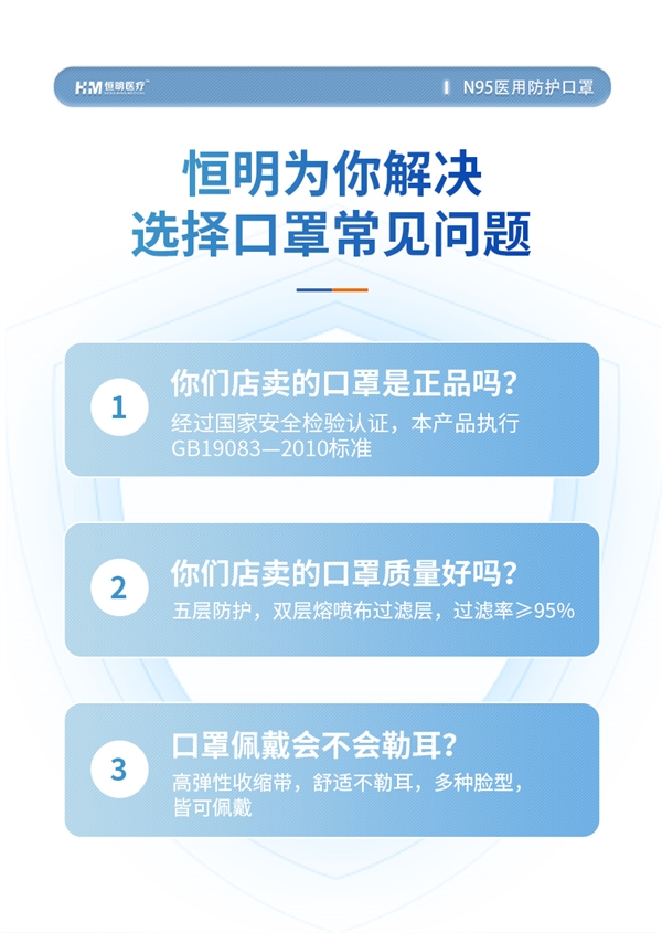 灭菌独立装 内置海绵鼻垫：N95医用防护口罩0.6元/片发车