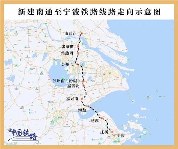 18条高铁密集开工 它要修7.5年！快看经过你家吗？