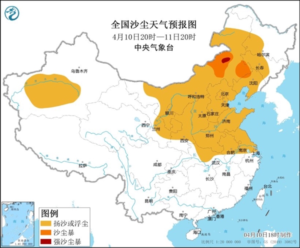 第8次沙尘过程来袭！将波及15省区市 专家解释为何偏多
