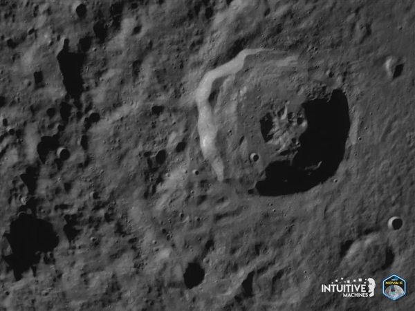 美国月球着陆器意外“翻车”：一张照片还没有