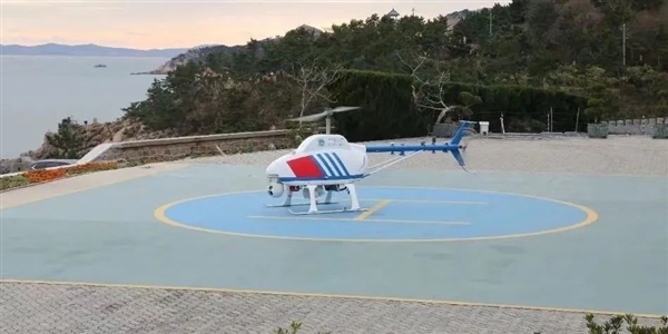 我国第一批海事无人直升机列编！轻松飞400公里