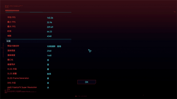 RTX 4080与RTX 4090同跑《赛博朋克2077》差距有多大?