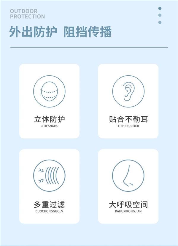 医用口罩 可防病毒！锦瑞N95口罩大促：98元60片
