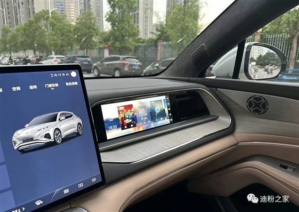 超强辨识度!腾势N7夜晚亮灯实拍:“世界级SUV”感受下
