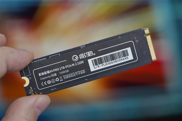 399元1TB 速度5000MB/s!影驰星曜X4 PRO SSD图赏