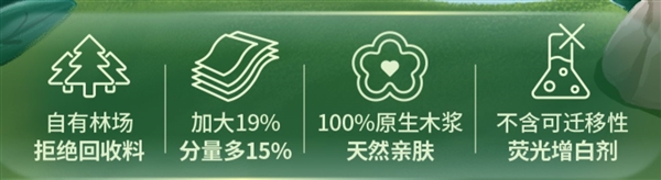 湿水不易破!原木日记原生木浆抽纸狂促:券后每包仅1元