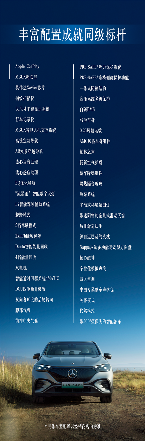 48.6万起与轿车同价 奔驰EQE SUV上市:豪华电动车标杆