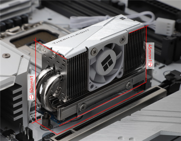 专治PCIe 5.0发烧 利民SSD散热器到手99.9元(45W强悍散热)