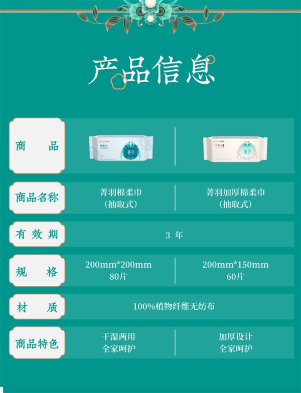 比毛巾划算 不怕有味儿:云南白药洗脸巾0.06元/张大促