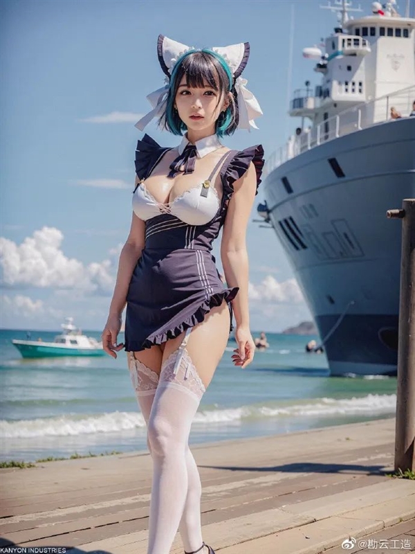 擦边涩图疯狂吸粉!AI美女席卷Coser圈 比真人还逼真